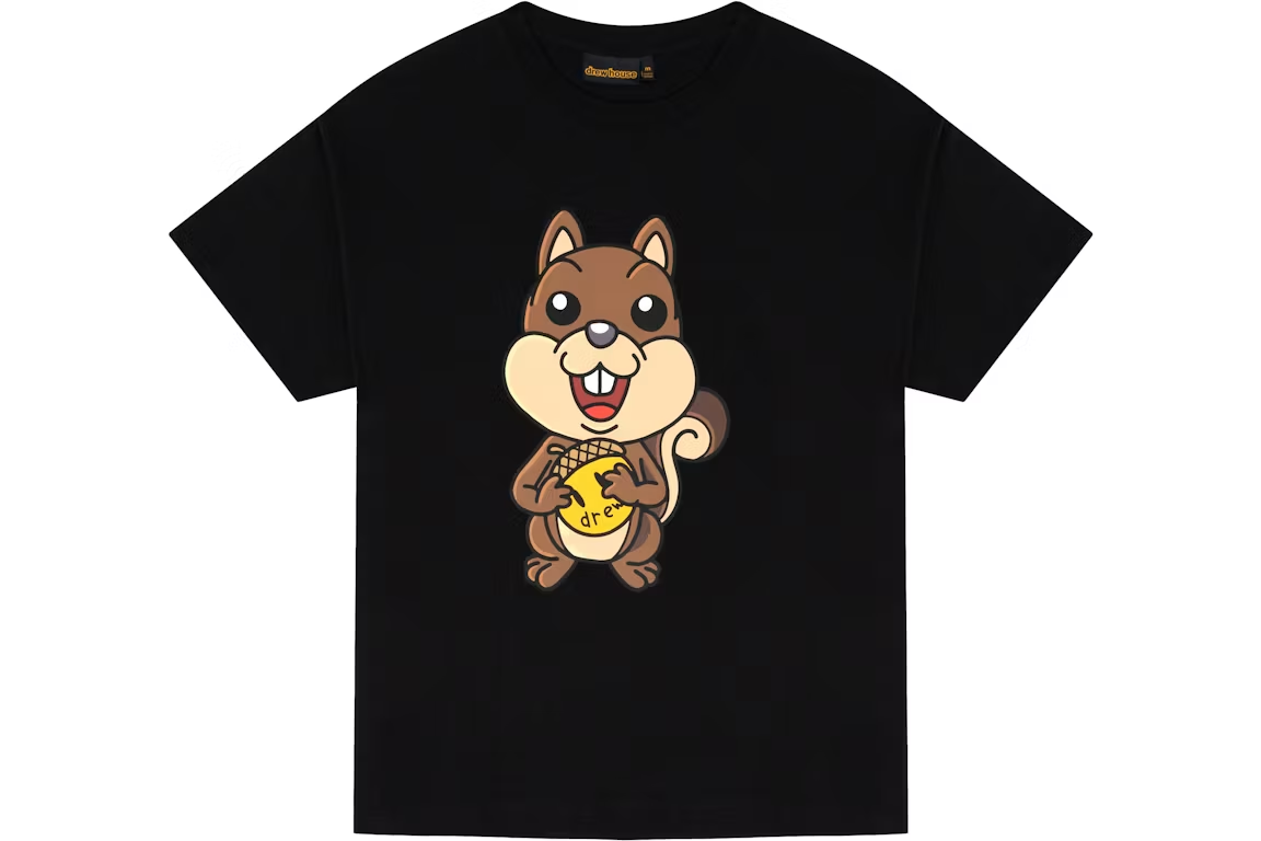 Drew-House-Sherman-T-Shirt-Black Drew House Sherman T-Shirt Black